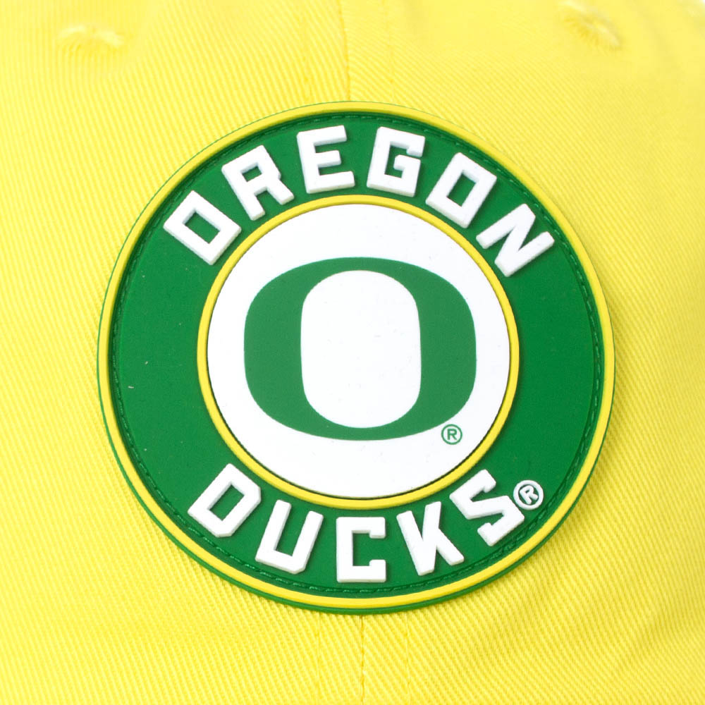 Classic Oregon O, Nike, Yellow, Curved Bill, Accessories, Unisex, Unstructured, Oregon Ducks, Adjustable, Hat, 882518